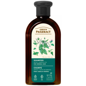 Green Pharmacy Kopřiva a lopuchový olej šampon pro normální vlasy 350 ml