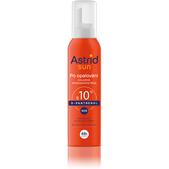 Astrid Sun Chladivá regenerační pěna po opalování, 150 ml