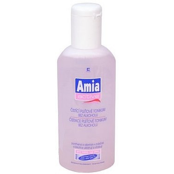 Amia Active čisticí pleťové tonikum bez alkoholu 200 ml