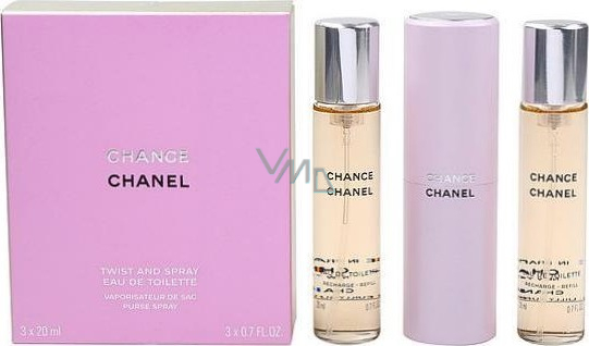 Chanel Chance Eau de Toilette Complete for Women 3 x 20 ml - VMD parfumerie  - drogerie