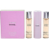 Chanel Chance toaletní voda komplet pro ženy 3 x 20 ml