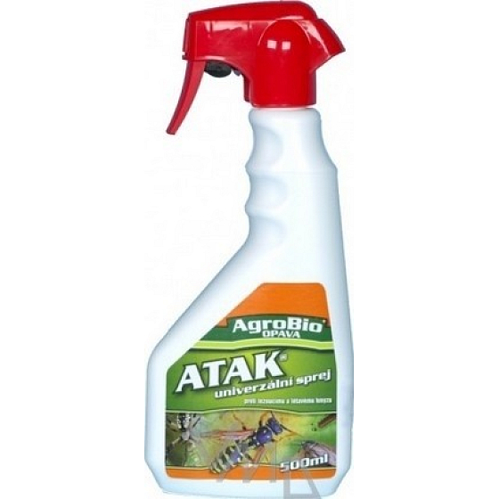 Atak Univerzální sprej proti lezoucímu a létajícímu hmyzu 500 ml