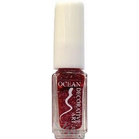 Ocean Decorative Art zdobící lak na nehty odstín 51 růžový třpyt 5 ml
