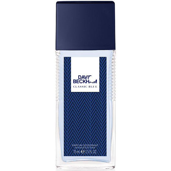David Beckham Classic Blue parfémovaný deodorant sklo pro muže 75 ml