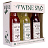 Bohemia Gifts Wine Spa Vinná kosmetika Hroznový olej a extrakt z vinné révy sprchový gel 200 ml + šampon na vlasy.200 ml + pěna do koupele 200 ml, kosmetická sada