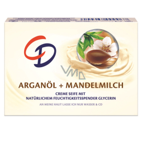 CD Mandlové mléko a Arganový olej toaletní mýdlo 125 g