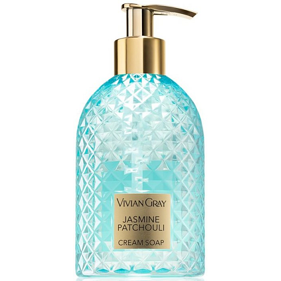 Vivian Gray C Jasmín a Patchouli luxusní tekuté mýdlo s dávkovačem 300 ml