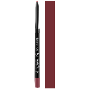 Essence 8h Matte Comfort tužka na rty 19 Burgundy Bestie 0,3 g