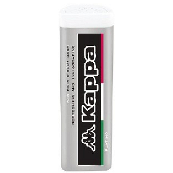 Kappa Platino 2v1 sprchový gel a šampon na vlasy pro muže 250 ml