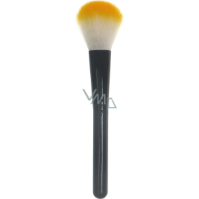 Kosmetický štětec na tvářenku bílo-žlutý 15 cm