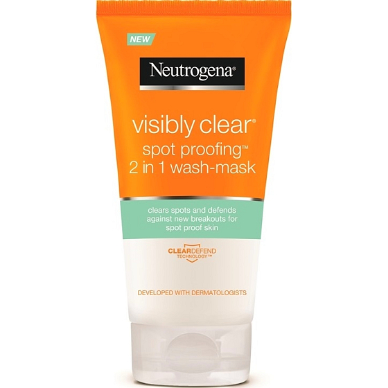 Neutrogena Visibly Clear Spot Proofing 2v1 čisticí emulze a maska 150 ml