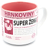 Nekupto Hrnkoviny Hrnek s nápisem Super žena 0,4 litru
