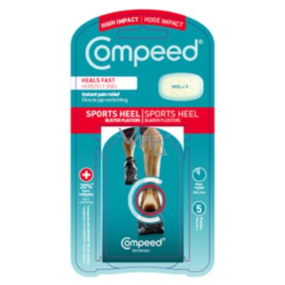 Compeed náplast na puchýře sportovní pata 5 kusů