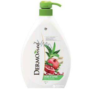 Dermomed Aloe Vera & Granátové jablko tekuté mýdlo pumpička 1l