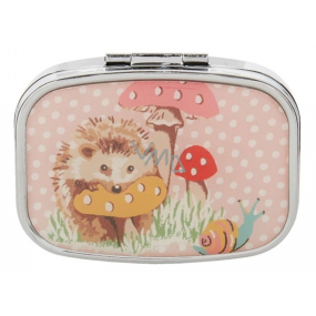 Heathcote & Ivory Hedgehogs balzám na rty se zrcátkem 6 g