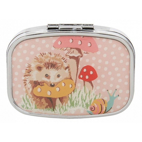 Heathcote & Ivory Hedgehogs balzám na rty se zrcátkem 6 g