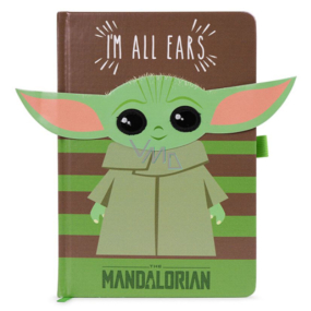 Epee Merch Star Wars - Mandalorian blok A5 14,8 cm x 21 cm premium hnědý