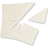 Artdeco Make-up Sponge Edges trojúhelníkové houbičky k aplikaci make-upu 8 kusů
