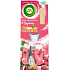 Air Wick Reed Diffuser Essential Oils Pink Prosecco & Raspberry - Růžové prosecco a malina vonné tyčinky osvěžovač vzduchu 25 ml