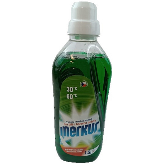 Merkur prací gel na bílé i barevné prádlo 30 dávek 1,5 l