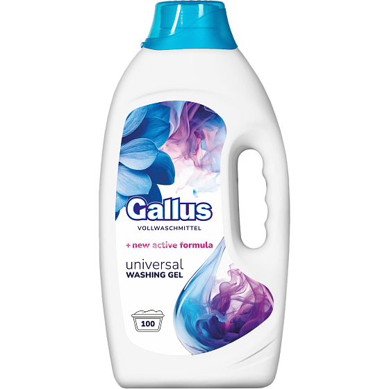 Gallus prací gel Universal, 100 dávek, 4 l