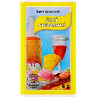 Aroco práškové potravinářské barvivo, žlutý citron, 5 g