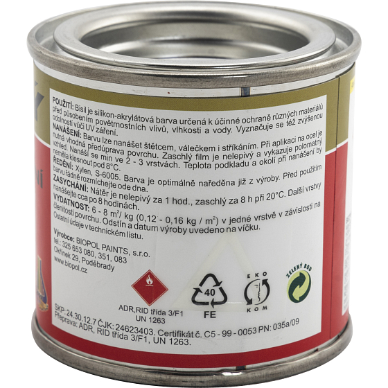 Bisil univerzální barva, zlatá, 80 g