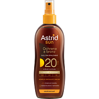 Astrid Sun OF 20 olej na opalování ve spreji, 200 ml