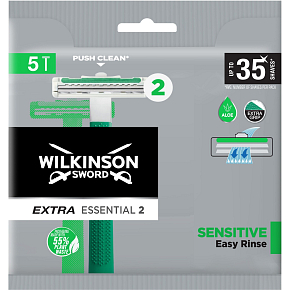 Wilkinson Sword Extra 2 Beauty jednorázová holítka Sensitive, 5 ks Wilkinson Sword Extra 2 Beauty jednorázová holítka Sensitive, 5 ks