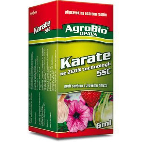 AgroBio Karate se Zeon technologií 5CS přípravek proti savému a žravému hmyzu 6 ml BSN5C0180, 3/2027