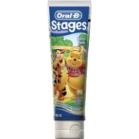 Oral-B Stages Disney Medvídek Pú 6+ Zubní pasta pro děti 75 ml