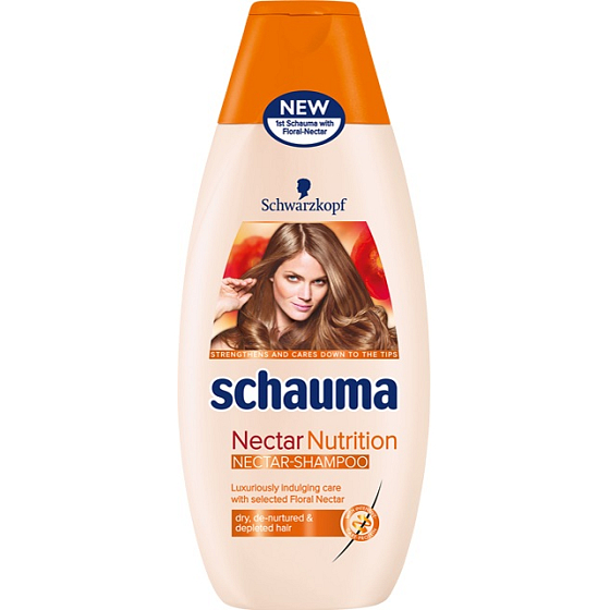 Schauma Nectar Nutrition Výživná péče nektaru šampon na vlasy 250 ml
