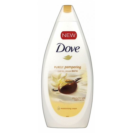 Dove Purely Pampering Bambucké máslo a vanillka pěna do koupele 500 ml
