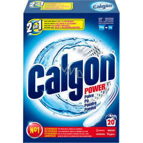 Calgon 2v1 Power Powder změkčovač vody prášek proti vodnímu kameni 20 dávek 1 kg