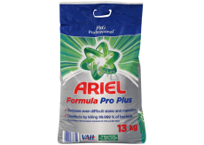 Ariel Formula Pro Plus dezinfekční prášek na praní bílé a stálobarevné prádlo 13 kg
