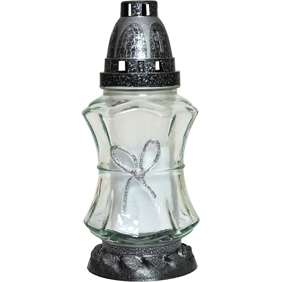 Admit Lampa skleněná střední Mašle 19,5 cm 30 g LA 81