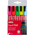 Apli Liquid Chalk Křídový popisovač kulatý hrot 5,5 mm 5 kusů, sada