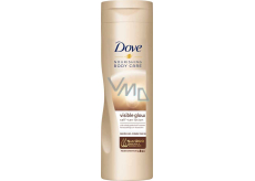 Dove Nourishing Visible Glow Self-Tan Lotion samoopalovací tělové mléko Medium-Dark Skin 250 ml