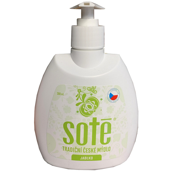 Soté Mink Jablko tradiční tekuté mýdlo dávkovač 300 ml