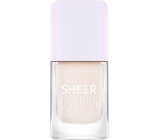 Catrice Sheer Beauties lak na nehty 010 Milky Not Guilty 10,5 ml