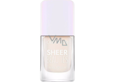 Catrice Sheer Beauties lak na nehty 010 Milky Not Guilty 10,5 ml
