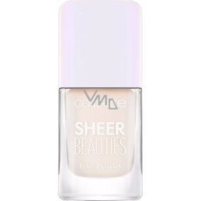 Catrice Sheer Beauties lak na nehty 010 Milky Not Guilty 10,5 ml