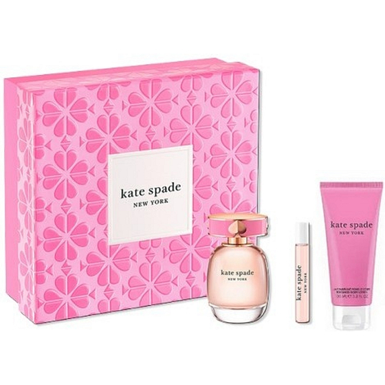 Kate Spade New York parfémovaná voda 100 ml + parfémovaná voda 7,5 ml + tělové mléko 100 ml, dárková sada pro ženy