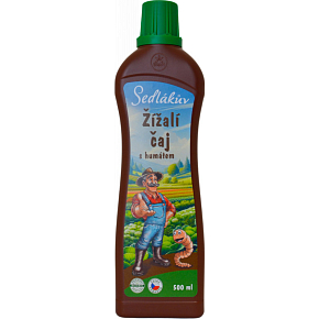 Sedlákův žížalí čaj s humátem 100 % bio, 500ml Sedlákův žížalí čaj s humátem 100 % bio, 500ml