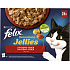 Felix Sensations Jellies kapsičky pro kočky výběr v želé, 24 × 85 g