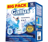 Gallus prací prášek Universal Box, 55 dávek, 3,05 kg
