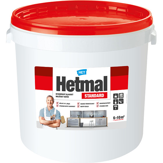 Het Hetmal Standard malířská barva, 40 kg