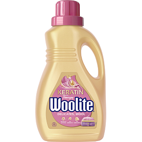 Woolite Keratin Therapy prací gel na jemné a vlněné prádlo 15 dávek, 0,9L Woolite Keratin Therapy prací gel na jemné a vlněné prádlo 15 dávek, 0,9L