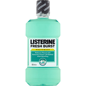 Listerine Fresh Burst ústní voda, 500 ml