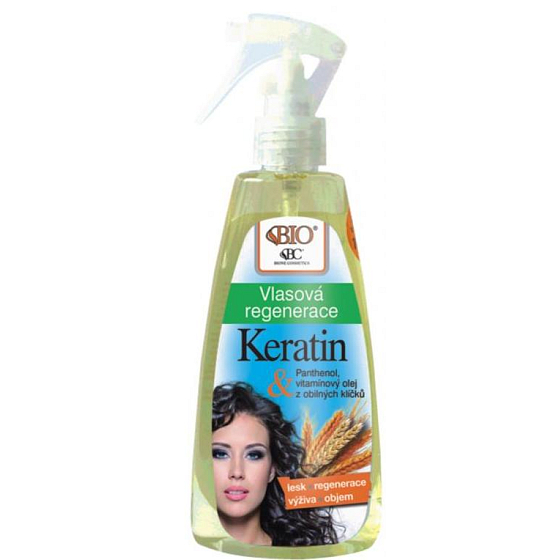 Bione Cosmetics Keratin & Obilné klíčky vlasová regenerace 260 ml